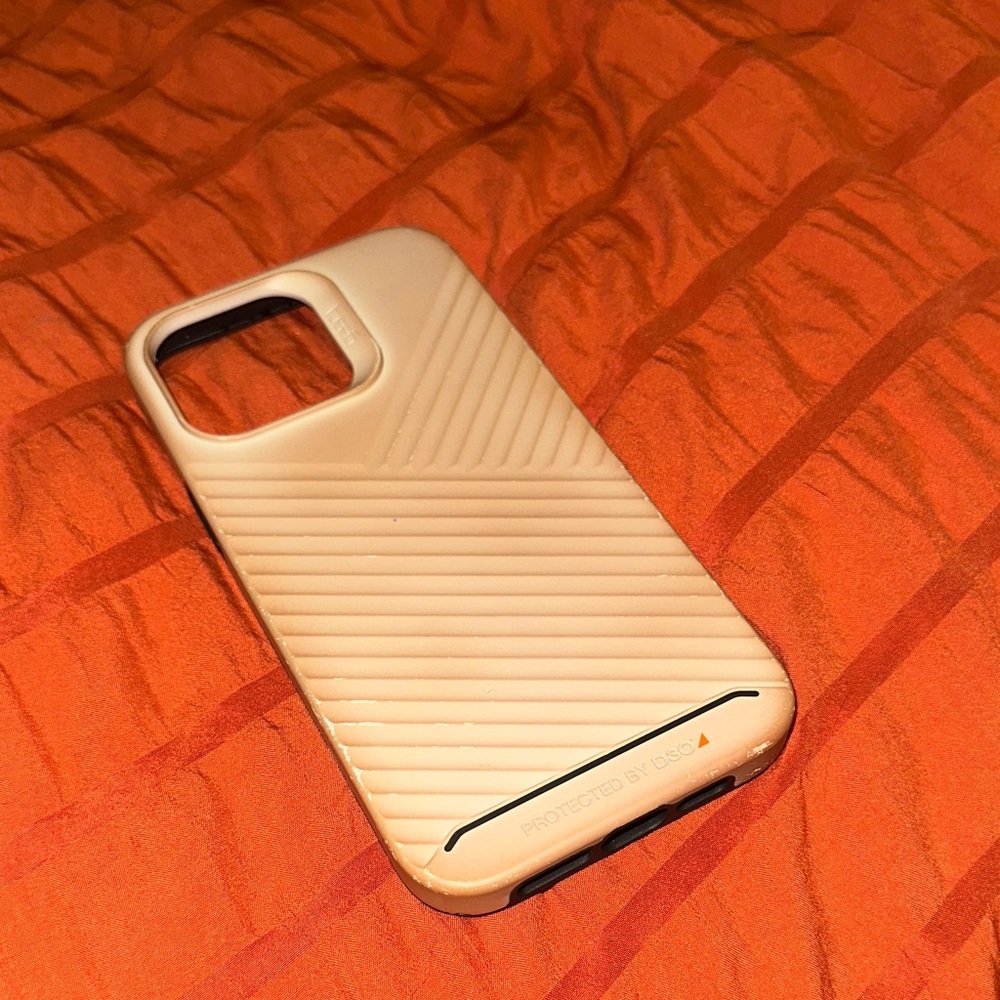Durable iPhone 14 Pro Max Tan Phone Case by Gear4